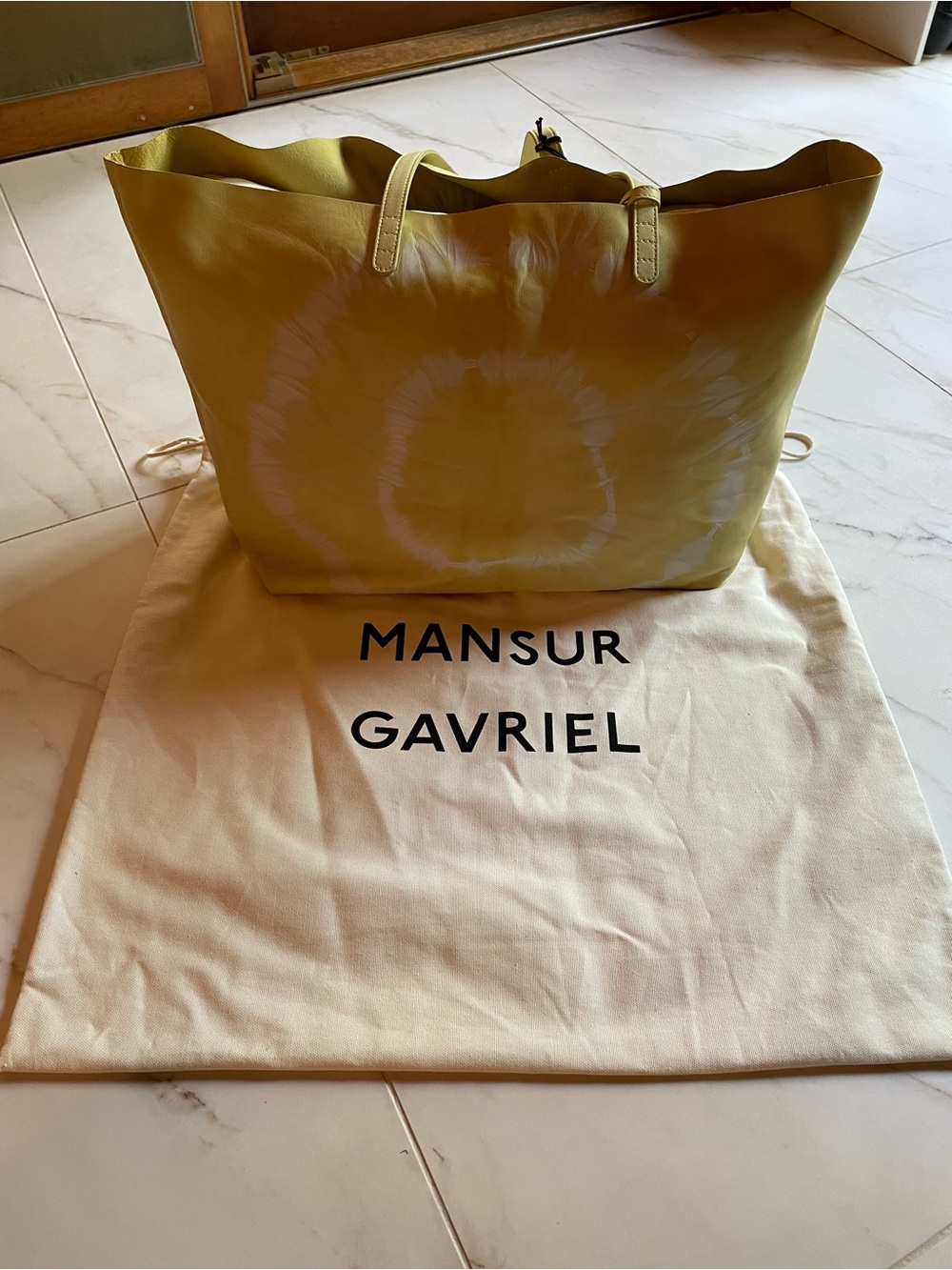 Mansur Gavriel leather tote